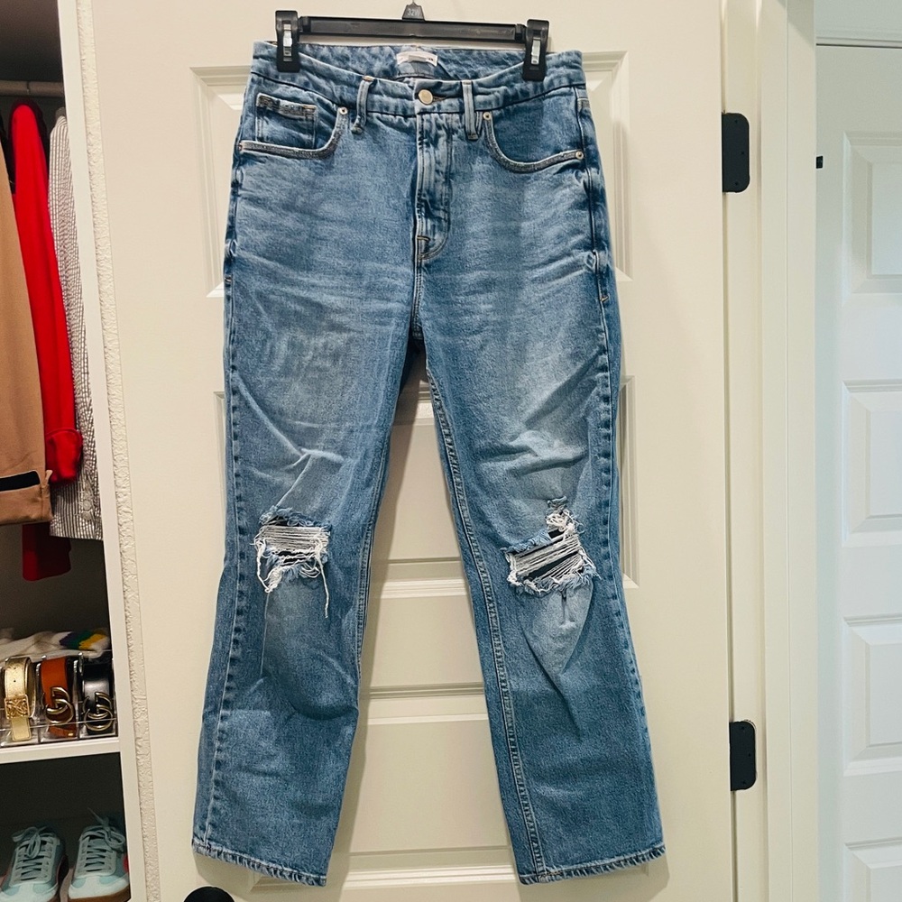 Good American Light Blue Denim Jeans